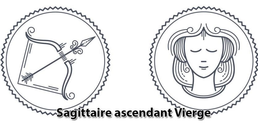 Sagittaire ascendant Vierge