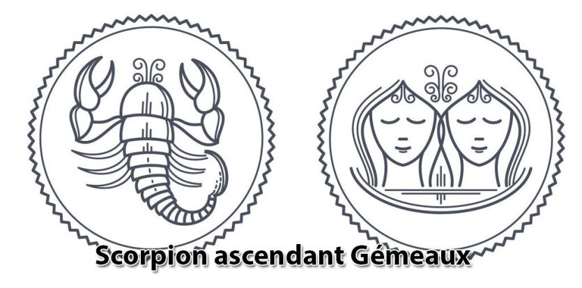 Scorpion ascendant Gémeaux